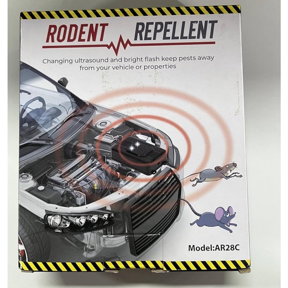Rodent Repellent Device with Ultrasound Technology